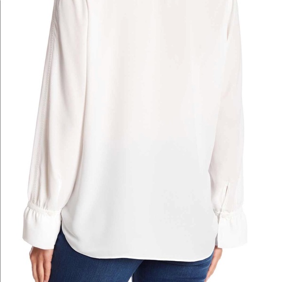 🆕 NWT NYDJ White Embroidered Sugar Blouse XL - Picture 3 of 4